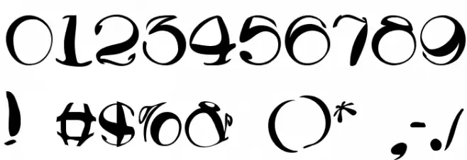 Lumpin Font OTHER CHARS