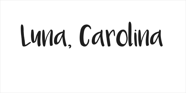 Luna, Carolina Logo