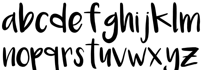 Luna, Carolina Font LOWERCASE
