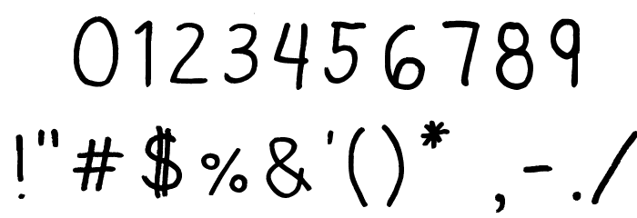 Luna Kronik Light Font OTHER CHARS