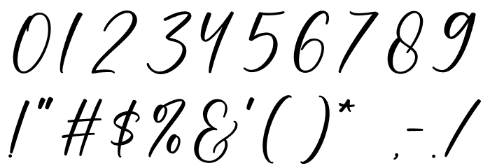 Luna Love Font OTHER CHARS