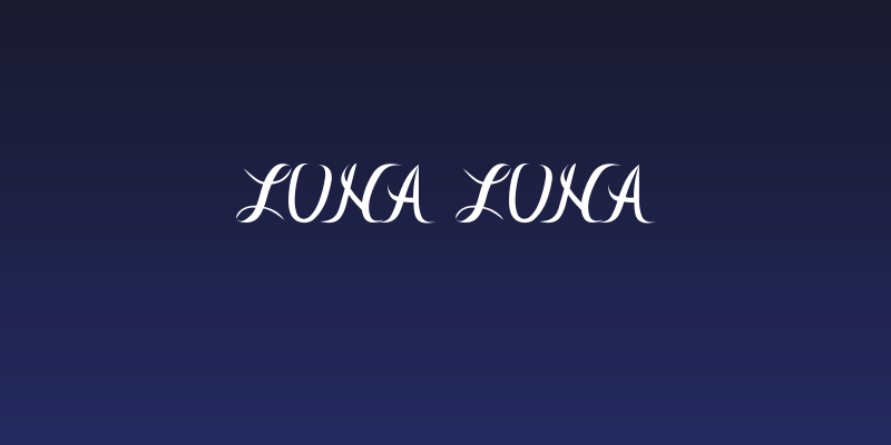 Luna Luna Social Header