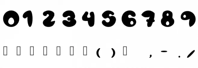 Luna Nueva Font OTHER CHARS