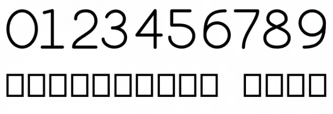 Luna-Regular Font OTHER CHARS