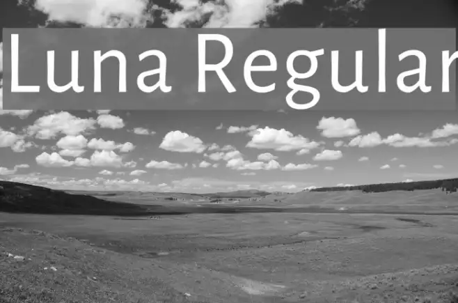 Luna Regular Example 3