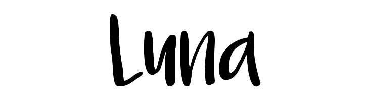Luna  Fuentes Gratis Descargar