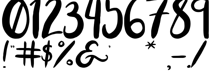 Luna Font OTHER CHARS