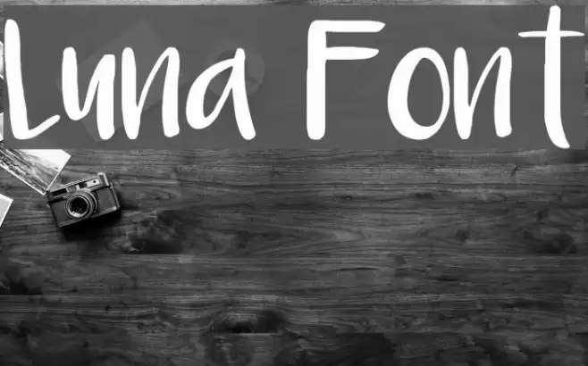 Luna Font examples