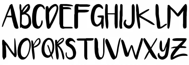 Luna Schriftart Groß