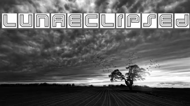 LunaEclipsed Шрифта examples