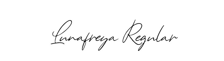 Lunafreya Regular Font