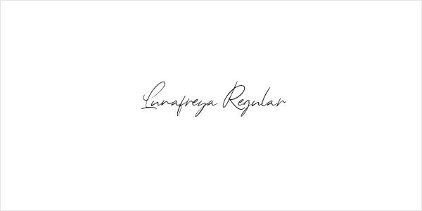 Lunafreya Regular Logo