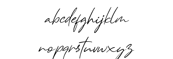 Lunafreya Regular Font LOWERCASE