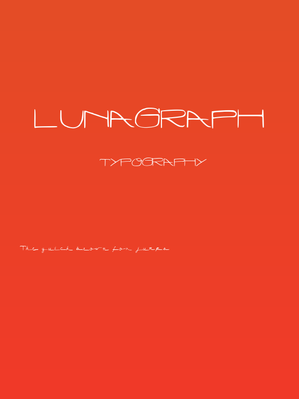 Lunagraph Poster