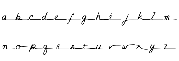 Lunagraph Font LOWERCASE