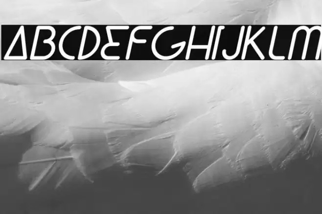 Lunar Italic Font examples