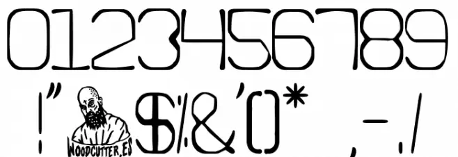 Lunar Mission Font OTHER CHARS