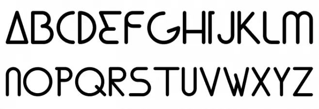 Lunar Schriftart Groß