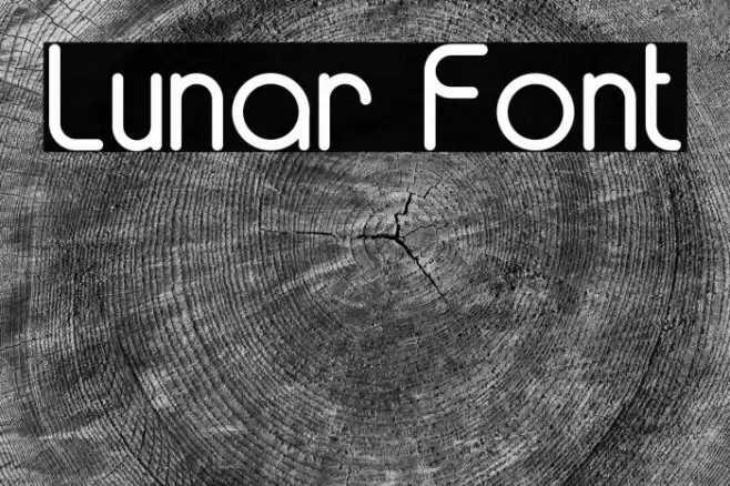 Lunar Font examples