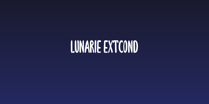 Lunarie ExtCond Social Header