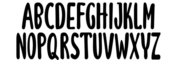 Lunarie ExtCond Font LOWERCASE