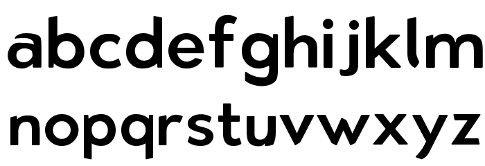 Lunarshade Font LOWERCASE