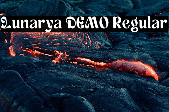 Lunarya DEMO Regular Example 1