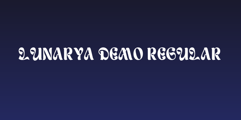 Lunarya DEMO Regular Social Header