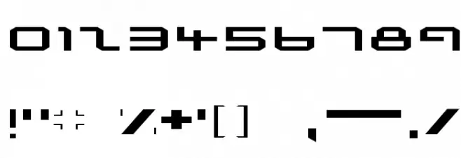 Lunasequent Font OTHER CHARS