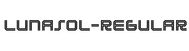 Lunasol-Regular  Free Fonts Download