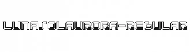 LunasolAurora-Regular  Descarca Fonturi Gratis