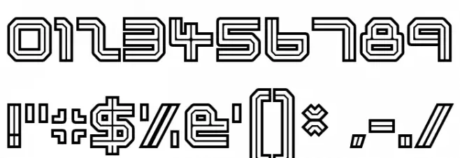 LunasolAurora-Regular Font OTHER CHARS