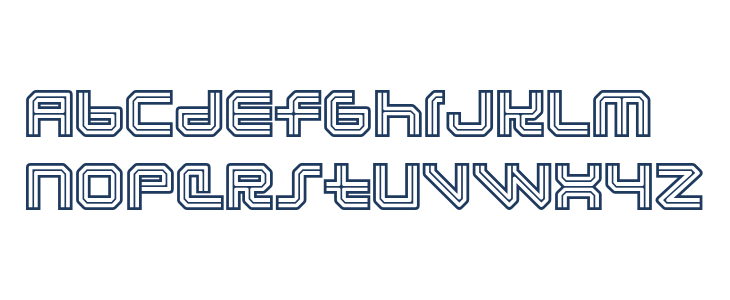 LunasolAurora-Regular Lowercase