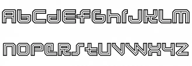 LunasolAurora-Regular Schriftart Kleinbuchstaben