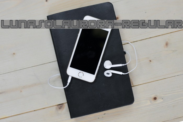 LunasolAurora-Regular Example 2