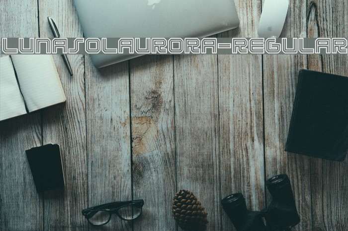 LunasolAurora-Regular Example 3