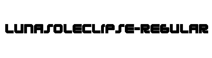 LunasolEclipse-Regular  baixar fontes gratis
