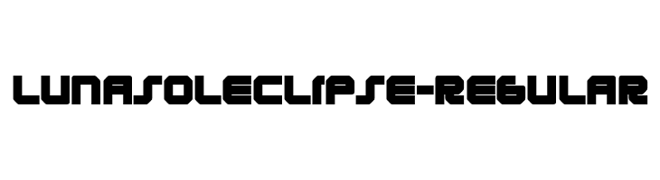 LunasolEclipse-Regular  नि: शुल्क फ़ॉन्ट्स डाउनलोड