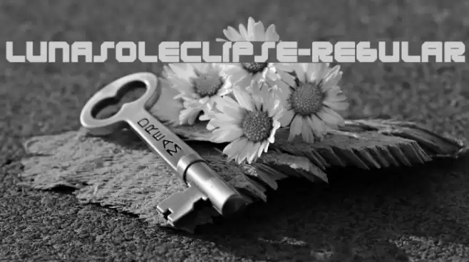 LunasolEclipse-Regular Font examples