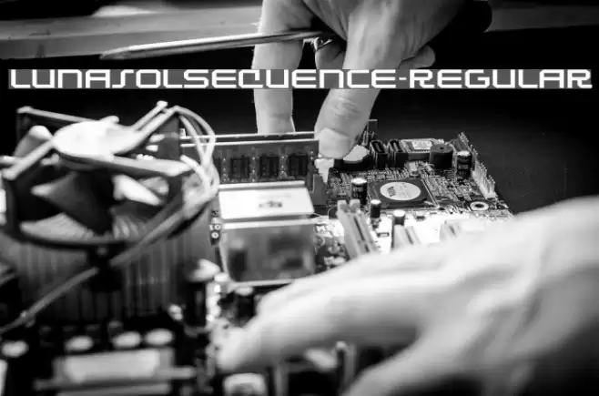 LunasolSequence-Regular Font examples