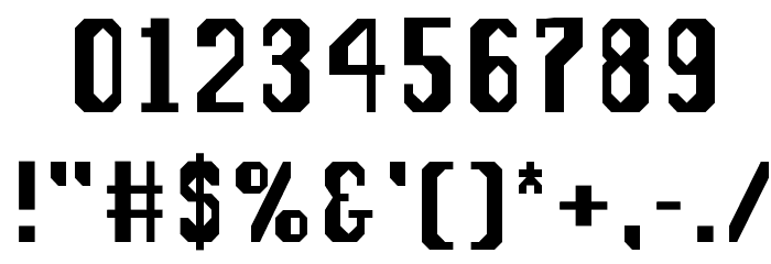 Lunatic Superstar Font OTHER CHARS