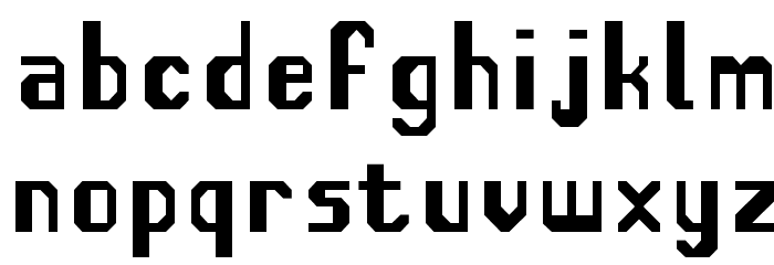 Lunatic Superstar Font LOWERCASE