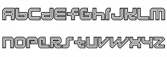 Lunaurora 字体 大写
