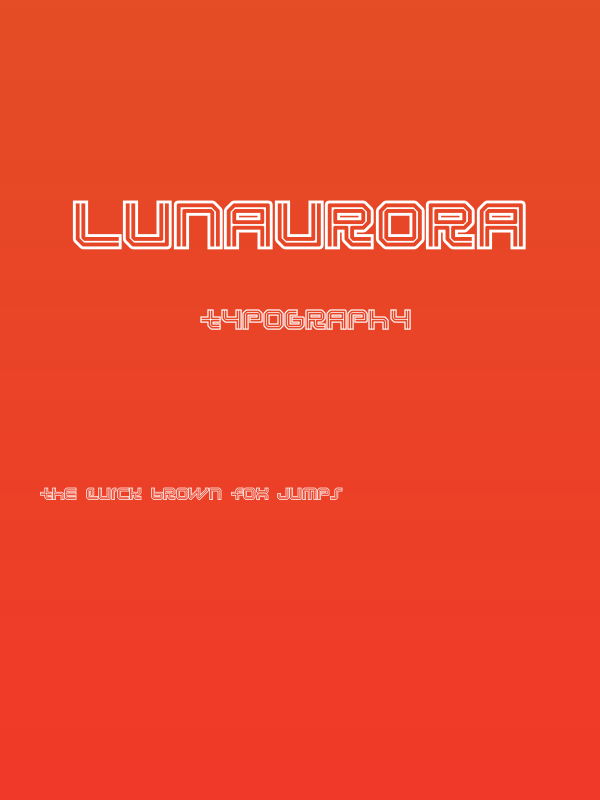 Lunaurora Poster