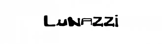 Lunazzi  フリーフォントのダウンロード