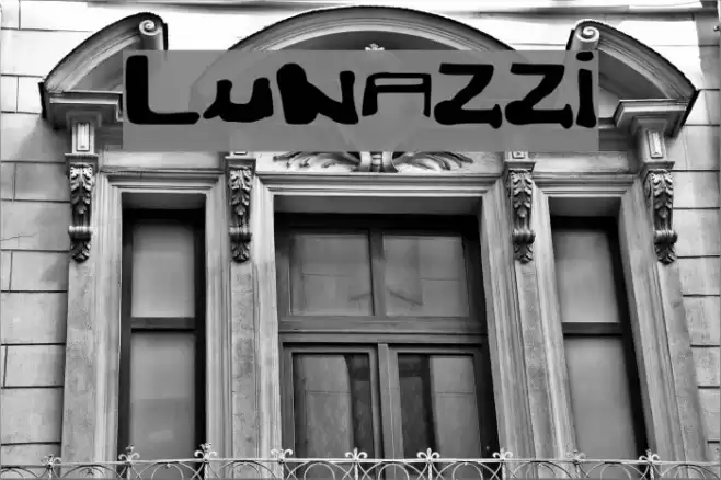 Lunazzi Font examples