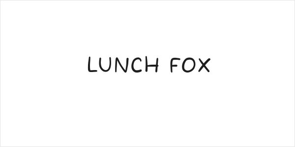 Lunch Fox Logo