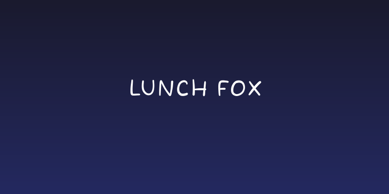 Lunch Fox Social Header