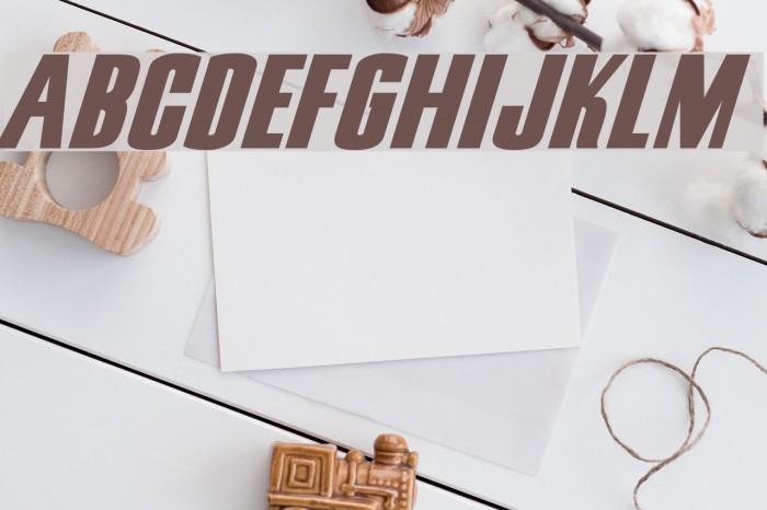 Lunch time Normal Font examples