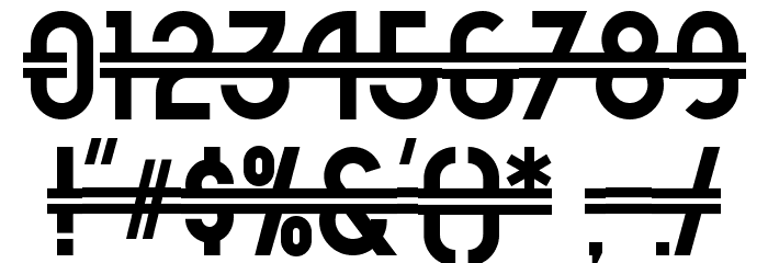 Luncheonette NF Font OTHER CHARS